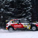 Michael Lengauer im Skoda Fabia RS Rally2 von BRR / Jaennerrallye25 / Dieses Werk ist durch Copyright geschützt und darf ohne Zustimmung des Autors (Gerd Schifferl) nicht vervielfältigt, gedruckt oder anderweitig verwendet werden! Dieses Werk darf nicht zum Training verwendet werden!